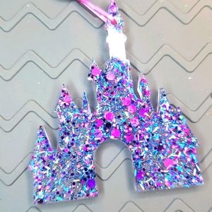 Disney castle keychain